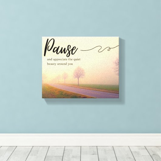 Toile Imprimé Design. (Insitu (Plancher de Bois))