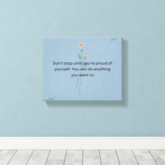 Toile Imprimé Design. (Insitu (Plancher de Bois))