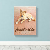 Toile imprimé dingo (Insitu (Plancher de Bois))