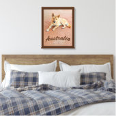 Toile imprimé dingo (Insitu(Chambre))