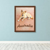 Toile imprimé dingo (Insitu (Plancher de Bois))