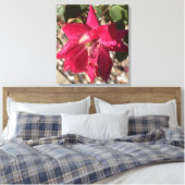 Toile imprimé floral rouge greyforaday (Insitu(Chambre))