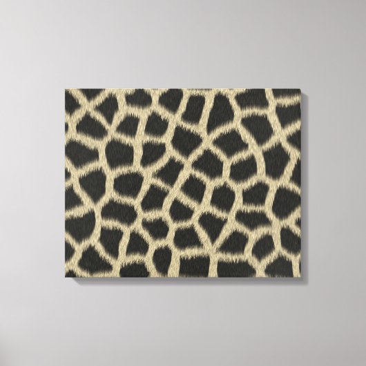 Toile imprimé girafe (Recto)