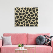 Toile imprimé girafe (Insitu(Salon))