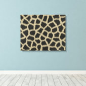 Toile imprimé girafe (Insitu (Plancher de Bois))