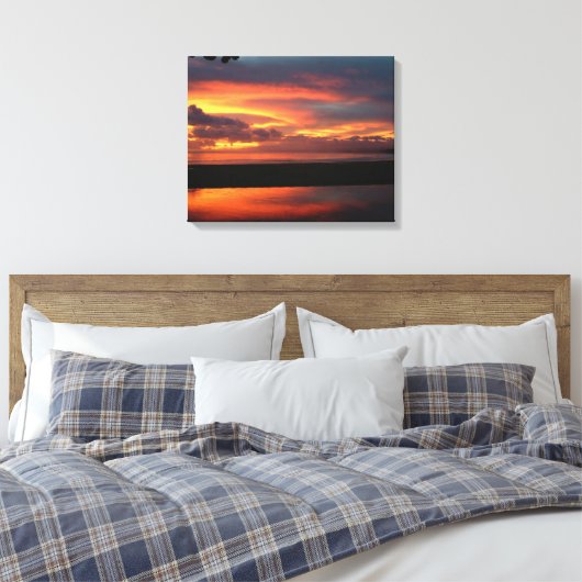 Toile Imprimer Canvas Couché de soleil (Insitu(Chambre))