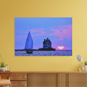 Toile Imprimer Canvas de coucher de soleil (Insitu(Salon))