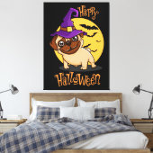Toile Imprimer Canvas Puggy Halloween (Insitu(Chambre))