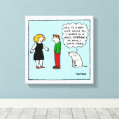 Toile Imprimer - Jolie Robe (Insitu (Plancher de Bois))