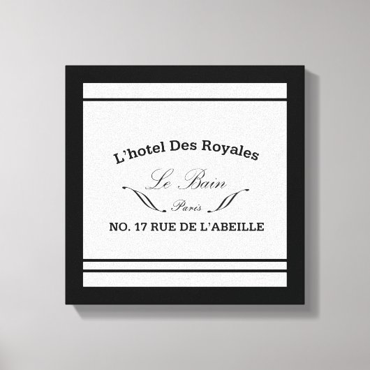 Toile Imprimer Le Bain Canvas (Recto)