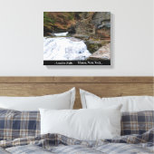 TOILE IMPRIMER LUCIFER CHUTES ITHACA NEW YORK CANVAS (Insitu(Chambre))