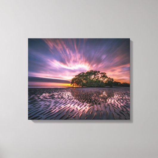 Toile Imprimer - Nudgee Beach Queensland AU (Recto)