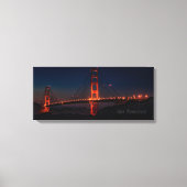 Toile Imprimer San Francisco Night Bridge (Recto)