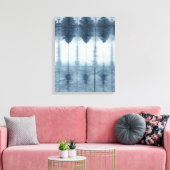 Toile Imprimer Shibori Indigio (Insitu(Salon))
