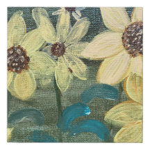 Toile Imprimer tournesols au soleil