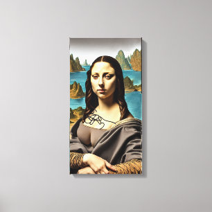 Toile Imprimerie de la soeur de Mona