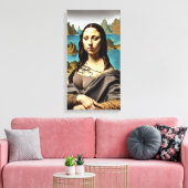 Toile Imprimerie de la soeur de Mona (Insitu(Salon))