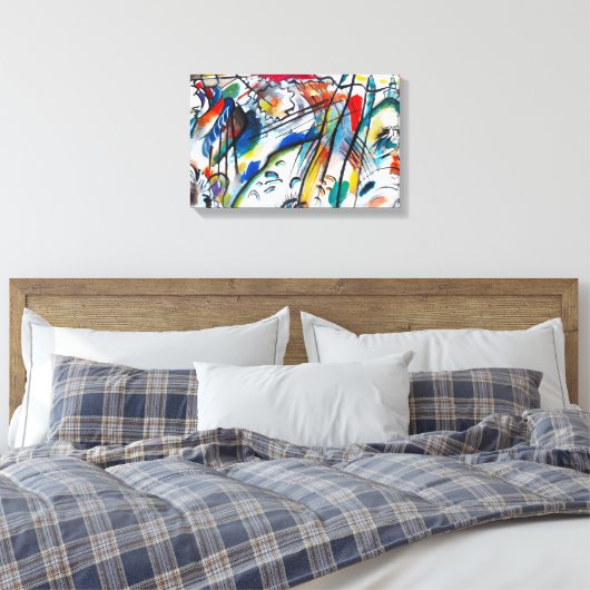 Toile Improvisation Kandinsky 28 (Insitu(Chambre))