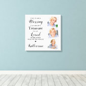 Toile In Love Memory Marble Memorial Keepsaké Photo (Insitu (Plancher de Bois))