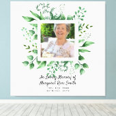 Toile In Love Memory PHOTO Bereavement Loss Memorial (Insitu (Plancher de Bois))