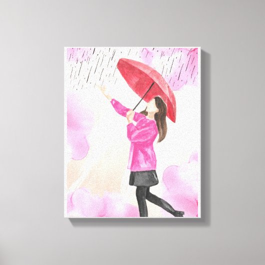 TOILE IN THE RAIN (Recto)