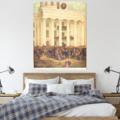 Toile Inauguration de Jefferson Davis Guerre civile amér (Insitu(Chambre))