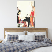 Toile Incantation, illustration pour 'Gazette du Bon Ton (Insitu(Chambre))