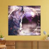 Toile Incroyable Chanson de loup Mur Canvas (Insitu(Salon))