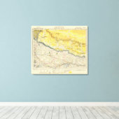 Toile Inde et Népal (Insitu (Plancher de Bois))