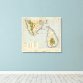 Toile Inde, Sri Lanka (Insitu (Plancher de Bois))