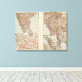 Toile Inde Sud, Birmanie, péninsule malaise (Insitu (Plancher de Bois))