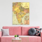 Toile IndeCarte panoramiqueInde (Insitu(Salon))