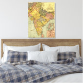Toile IndeCarte panoramiqueInde (Insitu(Chambre))