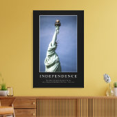 Toile Indépendance : Citation Inspirationnelle 1 (Insitu(Salon))