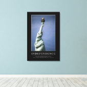 Toile Indépendance : Citation Inspirationnelle 1 (Insitu (Plancher de Bois))