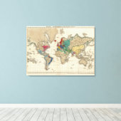 Toile Indépendance des États-Unis 1783 AD (Insitu (Plancher de Bois))