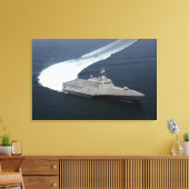 Toile Indépendance des navires de combat dans le golfe d (Insitu(Salon))