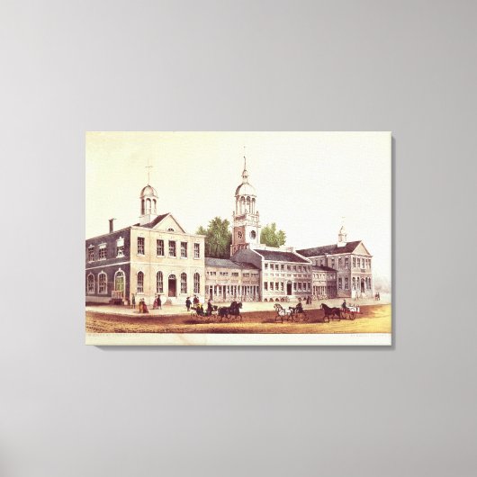 Toile Indépendance, Philadelphie (Recto)