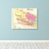 Toile Index carte Yonkers atlas (Insitu (Plancher de Bois))