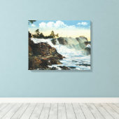 Toile Indian Head et Old Man of the Falls View (Insitu (Plancher de Bois))