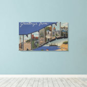 Toile Indiana (aciéries/dunes de sable) (Insitu (Plancher de Bois))