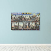 Toile Indiana (Sud) - Scènes de grandes lettres (Insitu (Plancher de Bois))