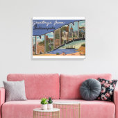 Toile Indianapolis, Indiana (Steel Mills/Sand Dunes) (Insitu(Salon))