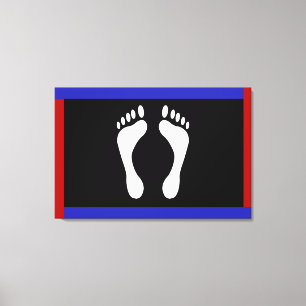 Toile Indicateur de la fidélité du pied (Empreinte)