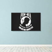 Toile Indicateur POW-MIA (Insitu (Plancher de Bois))