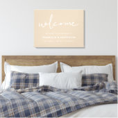 Toile INDIE Moderne Bohème Crème Bohème Beige Mariage Ac (Insitu(Chambre))