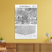 Toile Indiens de Floride qui chassent des cerfs (Insitu(Salon))