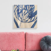 Toile Indigo Tulip (Insitu(Salon))