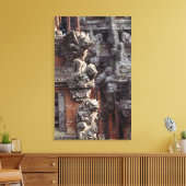 Toile Indonésie, Bali, Ubud, sculptures de pierre de l'h (Insitu(Salon))