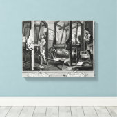 Toile Industrie et laideur (Insitu (Plancher de Bois))